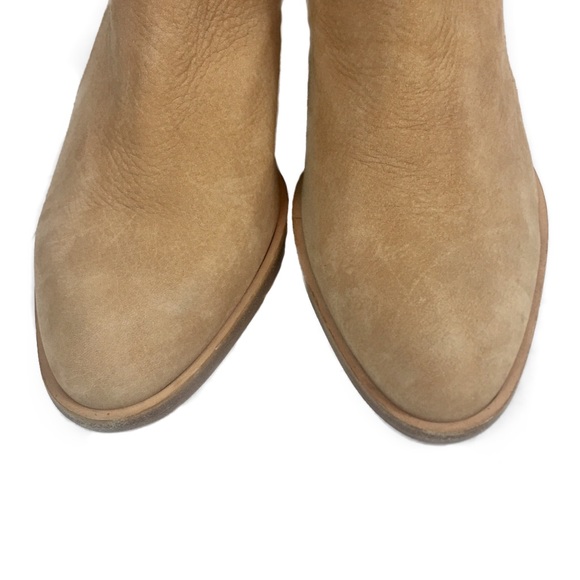 Rag & Bone Sullivan Tan Nubuck Buckle Booties Sz 5 - Picture 5 of 8